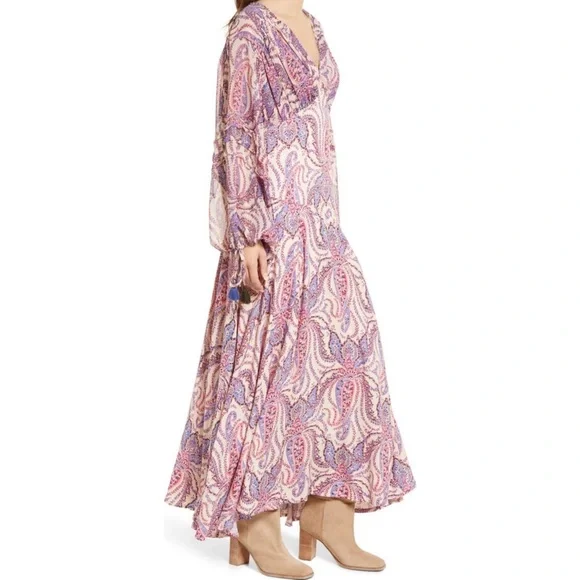 Free People Mirage Long Sleeve Maxi Dress - Picture 3 of 6